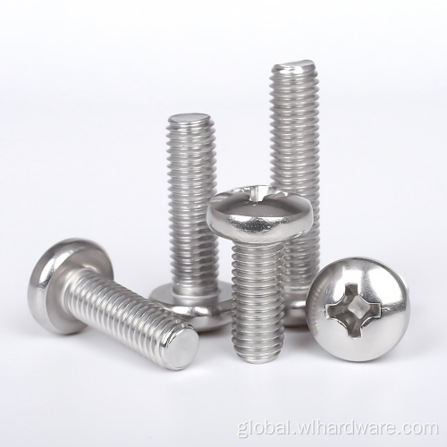 SS304 316 Phillip Pan Head Machine Screws